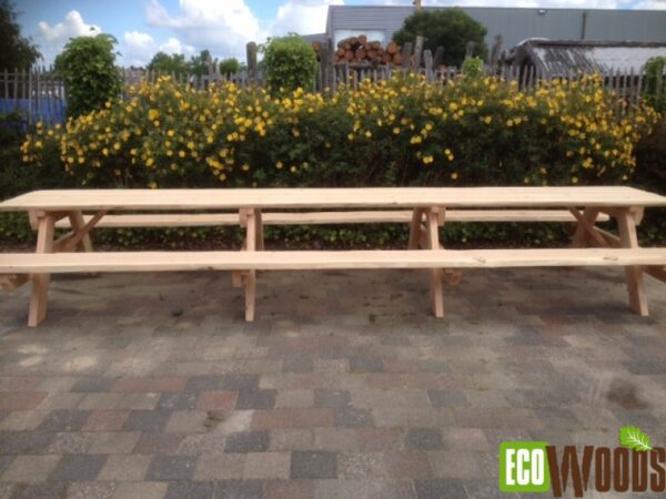 Picknicktafel Maxi natuur Picknicktafel Maxi natuur