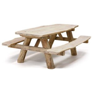 Picknicktafel Boomstam Eiken