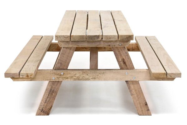 eiken-picknicktafel-bos-3 Eiken picknicktafel Bos - Image 2