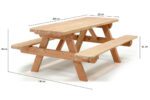 Douglas Robuuste Picknicktafel Eco Natuur - Image 7