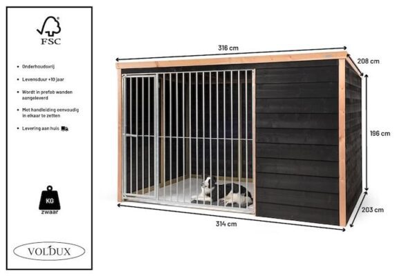 Voldux_Hondenkennel rex_8720569173190_9 Hondenkennel Rex - Voldux - Image 9